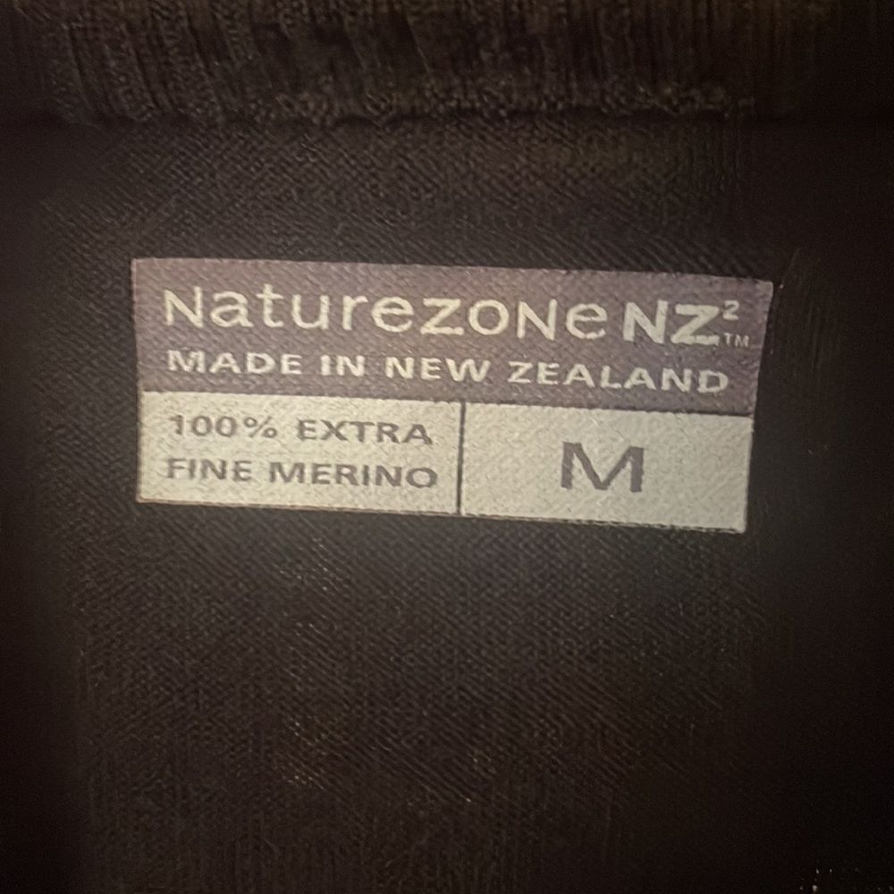 Naturezone 100% Extra Fine Merino Wool Full-Zip - M - Great Condition - Picture 3 of 5